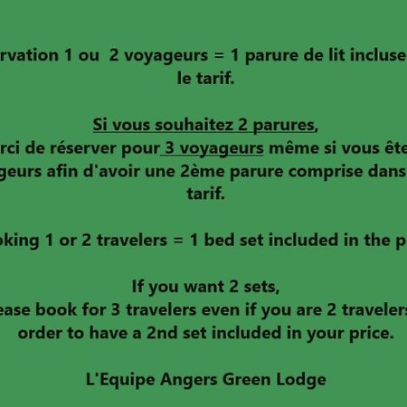 Tiny House Cosy 1 - Angers Green Lodge Eksteriør bilde